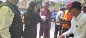 Annadan at Pragati Foundation