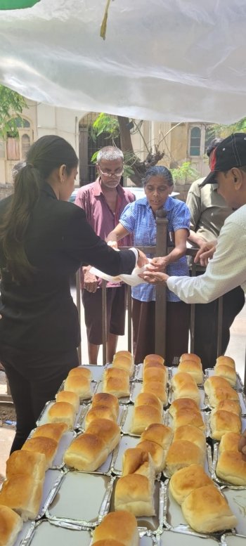 Annadan at Pragati Foundation