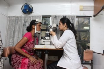 Eye Check-up Camp and distribution of eye-glasses