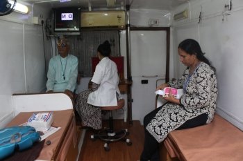 Eye Check-up Camp and distribution of eye-glasses