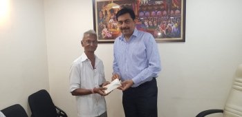 Eye Check-up Camp and distribution of eye-glasses