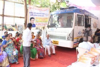 Eye Check-up Camp and distribution of eye-glasses